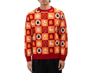 AS Roma Christmas Jumper, Unisex-Adult