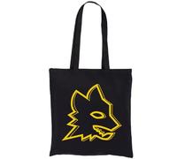 AS Roma Lupa Cotton Shopper 180 g - Black