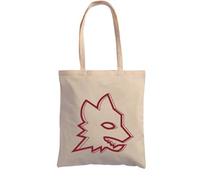 AS Roma Lupa Cotton Shopper 180 g - Natural