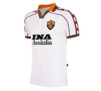 AS Roma Men's Rome Historical Football Shirt, White, M
