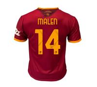 AS Roma Official Replica Home Shirt 26-27, red, L