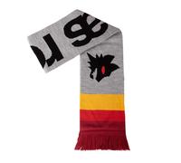 AS Roma scarf Stripes Gris TU