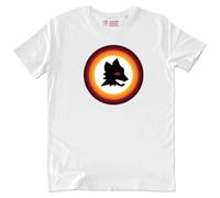 AS Roma Stadium T-Shirt Adult Printed Turtleneck White - L