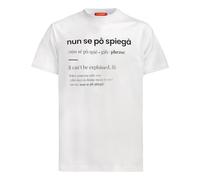 AS Roma T-Shirt Nun Se Po Spiega, White, L