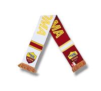 AS Roma WORDMARK Official Deluxe Tubular Scarf, Double Graphic
