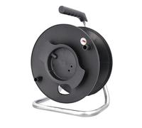 as - Schwabe 12110 230 mm Diameter Empty Storage Reel - Black