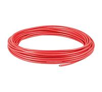 as - Schwabe 5 m H07V-K Connection Cable 1.5 mm², PVC, Red | Fine-stranded copper conductor for wiring sockets, electrical accessories and as vehicle cable, 30041
