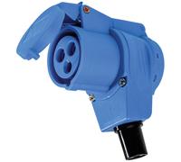 as - Schwabe 60474 CEE Elbow Connector 16A 230V Splash-Proof IP44