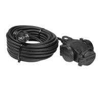 AS Schwabe 61025 Extension Cable 32A 25m Black H07RN-F 5G 4mm² CEE...