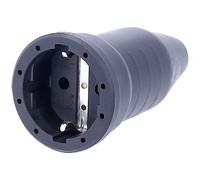 AS Schwabe 62291 solid rubber coupling 230V red mains power connector