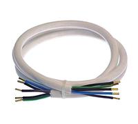 as - Schwabe 70868 Oven Connection Cable 3 m H05VV-F 5G2.5 White/IP20 Interior Use