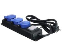 as-Schwabe Baustellen 3-fach Steckdosenleiste mit NEW