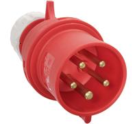 as - Schwabe CEE Plug 32A 5-Pin 400V Durable Electrical Connector 60422