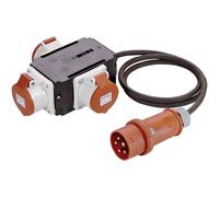 as - Schwabe CEE Power Distributor 400V 32A Shatterproof Housing 60529