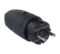 as-Schwabe Gummi Schuko-Stecker NEW