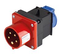 AS Schwabe Mixo Adapter/Power Splitter Versatile, Space-Saving, Universal, Mobile and Robust, 60495