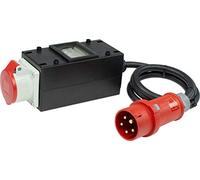 as - Schwabe Mixo Power Distributor with 1.5 m Connection Cable, Approx. 22 | 400 V FI power station for outdoors: 1 x CEE socket 400 V 32 A, 5-pin, made in Germany, IP44, 61706
