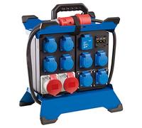 as - Schwabe Portable Power Distributor STECKY DUO 2 - CEE Plug 400V/16A/5-Pin - 8x Schuko, 2x CEE 16A, 2x USB Ports - Mobile Adapter - Distributor for Indoor and Outdoor Use - IP44 - Made in Germany,