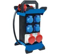 as - Schwabe Stecky 11 Power Distributor 2 CEE 4 Sockets IP44 Outdoor Use 60960