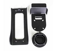 as - Schwabe Wall Mount for Mobile Mode 2 Charger 260 x 130 x 89 mm Wall Mount for Control Box, Cable Holder and Plug Holder with Mounting Material (Dowels and Screws), 65153