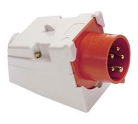 As-Schwabe CEE wall plug, 16 A, 5-pin, 6 h, 400 V power supply, 60435