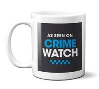 AS SEEN ON Crime Watch 12oz Extra Wide Biscuit Dunker Mug