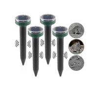 (As show, 2pcs) 6pcs Solar Snake Repellent For Outdoors,snake Repeller Ultrasonic Solar,snake Away Repellent For Outdoors