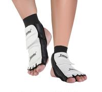 (As show, 2XL) 1 Pair Taekwondo Foot Protector Karate Boxing Martial Arts Sparring Daily Training Foot Guards Sparring For Adult Kids x