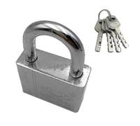 (As show, 30mm) Weatherproof Padlocks Heavy Duty U-shaped Lock Strong Steel Padlock With Keys