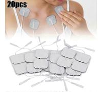 (As show, 4PCS) Reusable Tens Electrode Pads Replacement Massager Pads Self-Adhesive for Physiotherapy Body Therapy