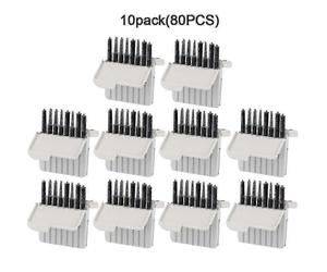 (As show, 5pack(40pcs)) 40pcs Phonak Hearing Aid Ear Wax Protection Filter Cleaning Tool Accessories Hearing Aid Cerustop Wa