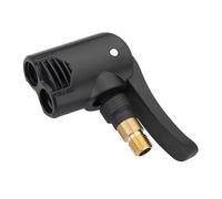 (As show, A) Inflator Pump Head Direct Replacement 2 in 1 Presta Schrader Compatible Car Tyre Inflator Connector for Bicycle -Sy