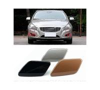 (As show, black left) For Volvo V60 S60 2011 2012 2013 Car Front Bumper Headlight Headlamp Washer Spray Jet Nozzle Cover Cap Lid