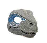 (As show, Brown) Dinosaur Mask Headgear,jurassic World Dinosaur Toys With Opening Moving Jaw,velociraptor Mask&tyrannosaurus Rex Mask Bundle