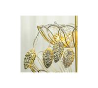 (As show, gold) 1.5m 10led Pine Cone Fairy Lights Decoration 2024 Xmas Tree Decor Light String Ornaments New Year Garland Noel Navidad