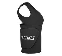 (As show, Grey L) AOLIKES 7935 1Pc Wrist Guard Sprained Wrist Fixing Strap Sports Fitness Thin Summer Wrist Band - Pin