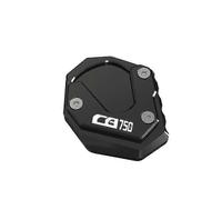 (As show, HORNET logo5) Motorcycle Cb750 Hornet Side Stand Extension Pad Kickstand Enlarger Plate For Honda Hornet 750 Cb 750 2023 2024-yezi