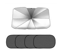 (As show, L) Car Windshield For Sun Shade Umbrella Foldable Sunshade Cover Uv Block Front Win