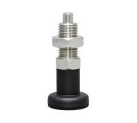 (As show, M8) High Quality Indexing Plunger Self Locking Indexing Pin Ball Nose Spring Plunger Stainless Steel 4 Sizes for Durability M10