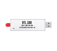 (As show, One size) 0.1MHz-1.7GHz TCXO RTL SDR Receiver R820T2 USB RTL-SDR Dongle with 0.5Ppm TCXO SMA MJZSEE A300U Tes