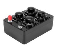 (As show, One size) 0-9999 Ohm Simple Resistance Box Precision Variable Decade Resistor Teaching Inst ent