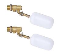(As show, One size) 1/2 Inch Float Valve, Water Float Valve for Pond Float Valve Shutoff Auto Fill, for Livestock Tanks