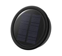 (As show, One size) 1 Pack Big Solar Light Replacement Top for Outdoor Hanging Lanterns, More Powerful More Energy Effi