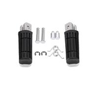 (As show, One size) 1 Pair Motorcycle Front Footrest Pedals Foot Pegs Motorbike ATV Foot Rests Pedal For YAMAHA XJR400/1200/1300/FZ400