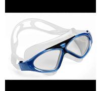 (As show, One size) 1 Piece (Blue) Swimming Goggles, Swimming Goggles Adult Kids Transparent Anti-Fog Waterproof UV Protection Adjustable 180 Degree Vision - Ideal for Me
