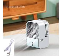(As show, One size) 1 piece (white, about 13.1x10.5x19.2cm) Portable Air Conditioner, 2 in 1 Mini Air Cooler, For Bedroom/Office/Home.