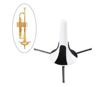 (As show, One size) 1 piece (white, about 175*105mm) Folding Tripod Stand Frame, Wind Music Accessories, Wind Music Stand, Musical Instrument Stand, Trumpet Stand