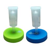 (As show, One size) 1 Set 2Pcs Fermentation Tank Lids with Airlock Fermented Kit (Assorted Color)