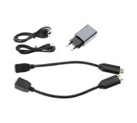 (As show, One size) 1 Set HDMI-compatible Network Cable RJ45 Lan-Ethernet Extender with Soldered Connection 1080P- High Video Performance-