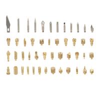(As show, One size) 1 Set Wood Burning Kit Professional Pyrography Kit Carving Engraving Craft Tool